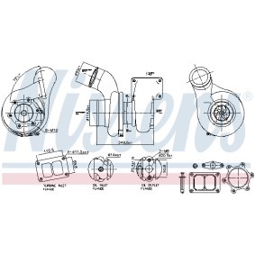 Turbolader von NISSENS 93691