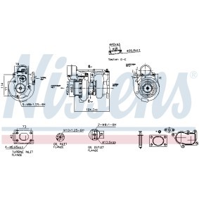 Turbolader von NISSENS 93724