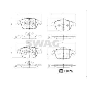 Compre Pastilhas de travão da SWAG 33 10 7796 a um preço baixo por 43,87 €