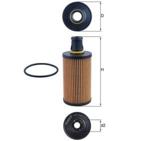 Köp Oljefilter av MAHLE ORIGINAL OX 1338D till det låga priset 190,99 kr