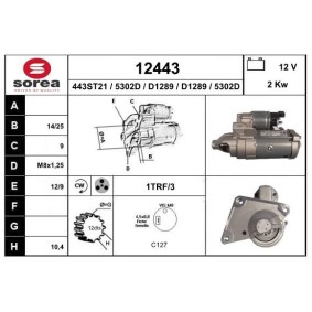 Köp Startmotor av EAI 12443 till det låga priset 3583,72 kr