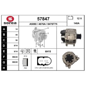 Köp Generator av EAI 57847 till det låga priset 2931,08 kr