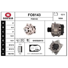 Lichtmaschine von SNRA