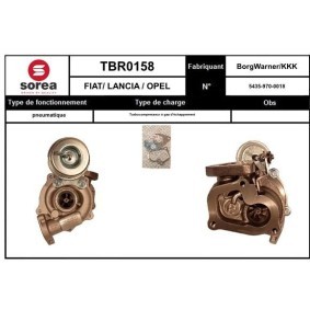 Turbolader von SNRA TBR0158