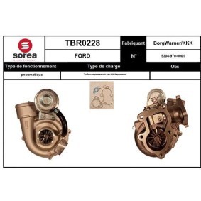 Turbolader für FORD von SNRA