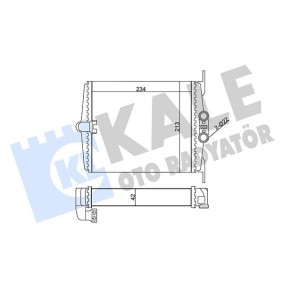 Achetez des Radiateur de chauffage KALE OTO RADYATOR 346630 à prix pour 29,45 €