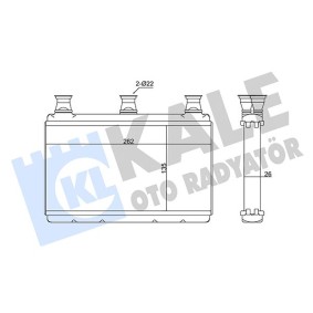 Comprar Radiador de calefacción de KALE OTO RADYATOR 352075 a bajo precio de 55,44 €