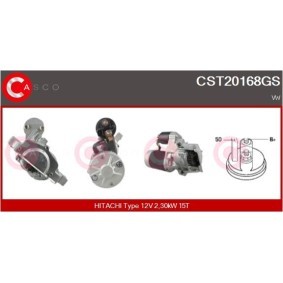 Kjøp Turbolader av CASCO CTC76020AS til den lave prisen 8949,78 NOK