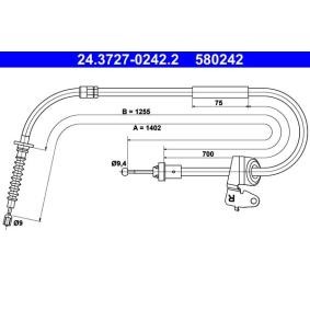 Köp Handbromsvajer av ATE 24.3727-0242.2 till det låga priset 352,64 kr