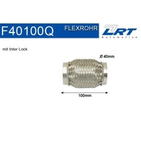 Achetez des Tresse d'échappement LRT F40100Q à prix pour 16,53 €