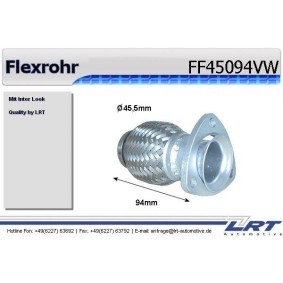 Flexrohr, Abgasanlage für VW von LRT