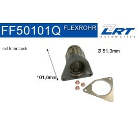 Reparaturrohr, Katalysator FF50101Q von LRT günstig für 65,79 € online kaufen