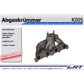 Acquista Collettore di scarico da LRT K005 a buon mercato per soli 217,17 €