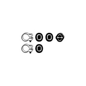 Montagesatz, Abgasanlage 82 11 1081 von HJS günstig für 8,38 € online kaufen