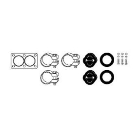 Montagesatz, Abgasanlage 82 11 2027 von HJS günstig für 15,25 € online kaufen