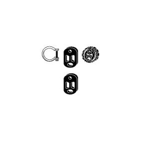Compre Kit de montagem, sistema de escape da HJS 82 21 6816 a um preço baixo por 12,97 €