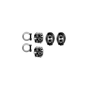 Compre Kit de montagem, sistema de escape da HJS 82 21 6886 a um preço baixo por 23,38 €