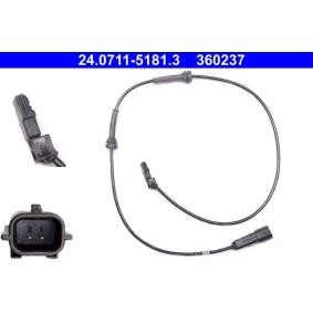 Comprar Sensor ABS de ATE 24.0711-5181.3 a bajo precio de 43,37 €