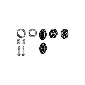 Compre Kit de montagem, sistema de escape da HJS 82 43 8030 a um preço baixo por 16,90 €