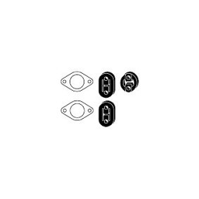 Compre Kit de montagem, sistema de escape da HJS 82 44 7689 a um preço baixo por 13,57 €