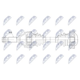 Comprar Árbol de transmisión de NTY NPW-MA-001 a bajo precio de 285,61 €