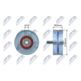 Compre Rolo tensor, correia trapezoidal estriada da NTY RNK-CT-062 a um preço baixo por 23,25 €