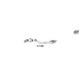 Acquista Kit di retrofit catalizzatore / filtro antiparticolato (sistema combinato) da HJS 93 11 9046 a buon mercato per soli 774,27 €