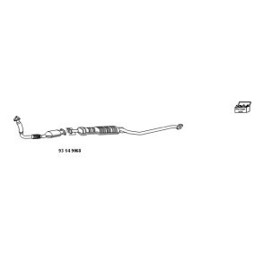 Compre Kit reequip., catalisador / filtro partículas (sistema comb.) da HJS 93 14 9068 a um preço baixo por 729,57 €