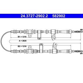 Handbremsseil 24.3727-2902.2