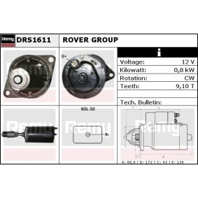 Anlasser DRS1611