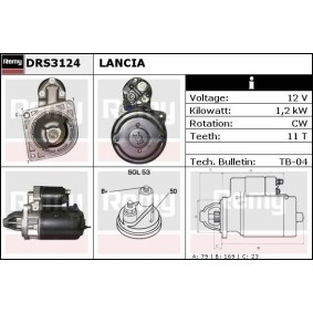 Anlasser DRS3124