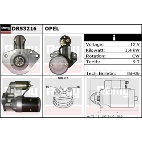 Anlasser DRS3216