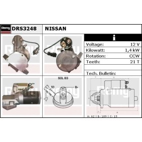 Anlasser DRS3248