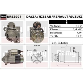 Köp Startmotor av DELCO REMY DRS3904 till det låga priset 1448,02 kr