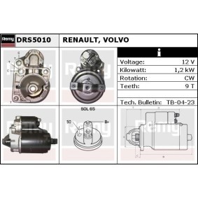 Köp Startmotor av DELCO REMY DRS5010 till det låga priset 3608,84 kr