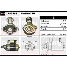Anlasser DRS5781