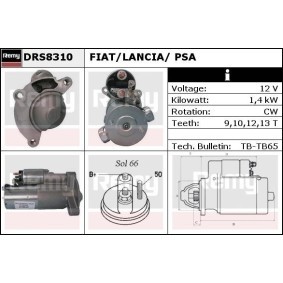 Köp Startmotor av DELCO REMY DRS8310 till det låga priset 1188,18 kr