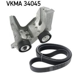 Achetez des Jeu de courroies trapézoïdales à nervures SKF VKMA 34045 à prix pour 173,62 €