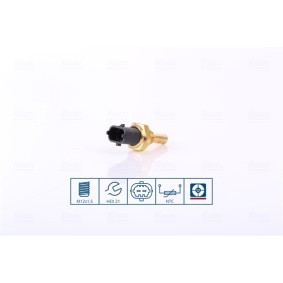 Sensor, Kühlmitteltemperatur von NISSENS 207052