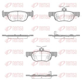 Acquista Kit pastiglie freni da REMSA 1869.02 a buon mercato per soli 83,77 €