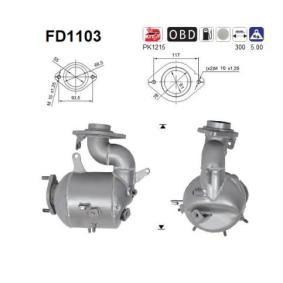 Compre Filtro de partículas da AS FD1103 a um preço baixo por 334,28 €