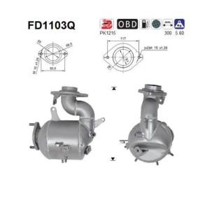 Compre Filtro de partículas da AS FD1103Q a um preço baixo por 372,64 €
