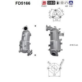 Compre Filtro de partículas da AS FD5166 a um preço baixo por 499,29 €
