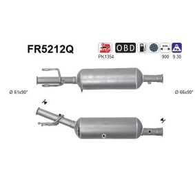 Compre Filtro de partículas da AS FR5212Q a um preço baixo por 594,35 €