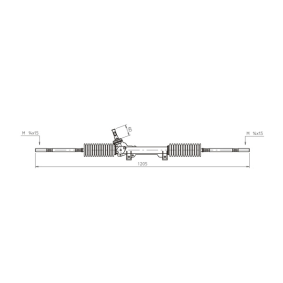 Lenkgetriebe DSR393L