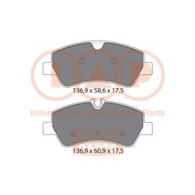 Köp Bromsbelägg av IAP QUALITY PARTS 704-04051 till det låga priset 1720,64 kr
