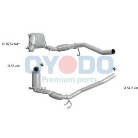 Partikelfilter (DPF) 20N0004-OYO VOLKSWAGEN EOS von Oyodo