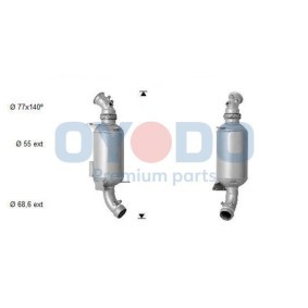 Partikelfilter (DPF) 20N0019-OYO
