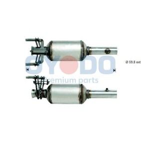 Partikelfilter (DPF) 20N0035-OYO