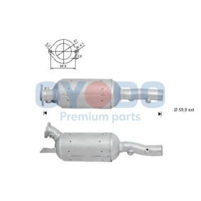 Partikelfilter (DPF) 20N0075-OYO RENAULT ESPACE von Oyodo